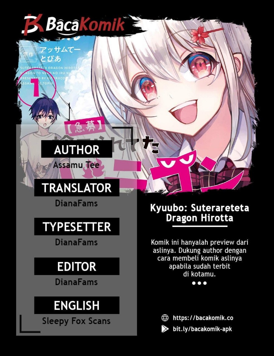 Kyuubo: Suterareteta Dragon Hirotta Chapter 06 Gambar 1