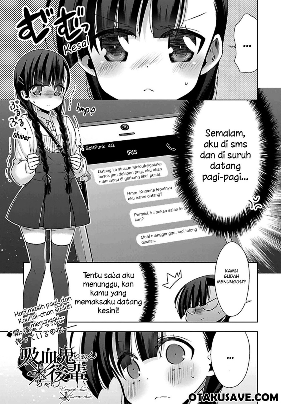 Kyuuketsuki-chan x Kouhai-chan Chapter 03 Gambar 1