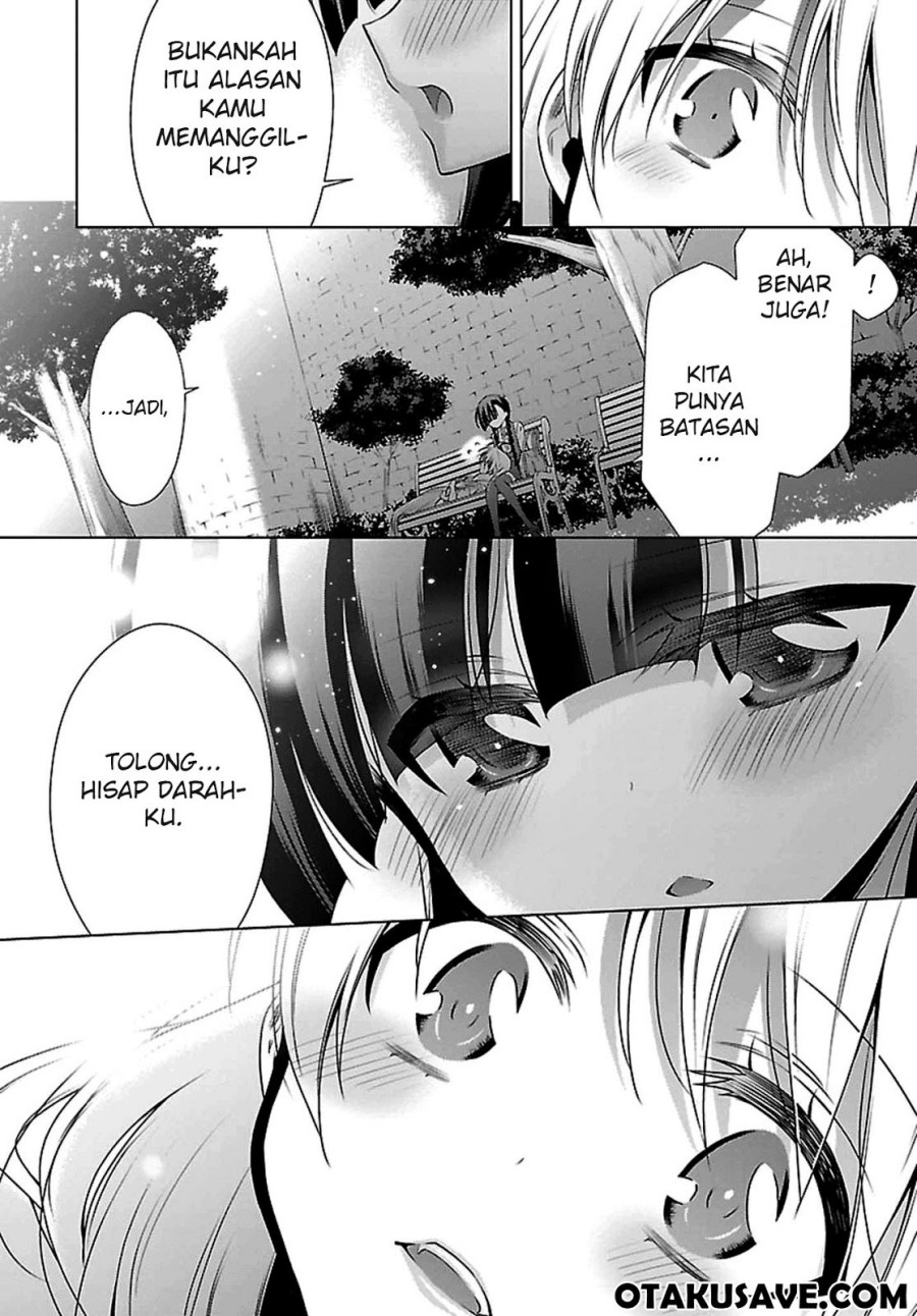 Kyuuketsuki-chan x Kouhai-chan Chapter 03 Gambar 14