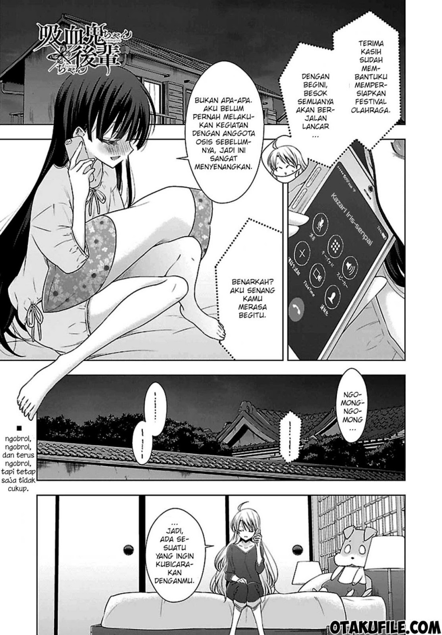 Kyuuketsuki-chan x Kouhai-chan Chapter 10 Gambar 1