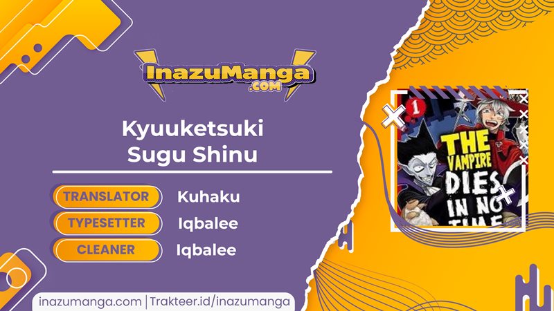 Kyuuketsuki Sugu Shinu Chapter 01 Gambar 1