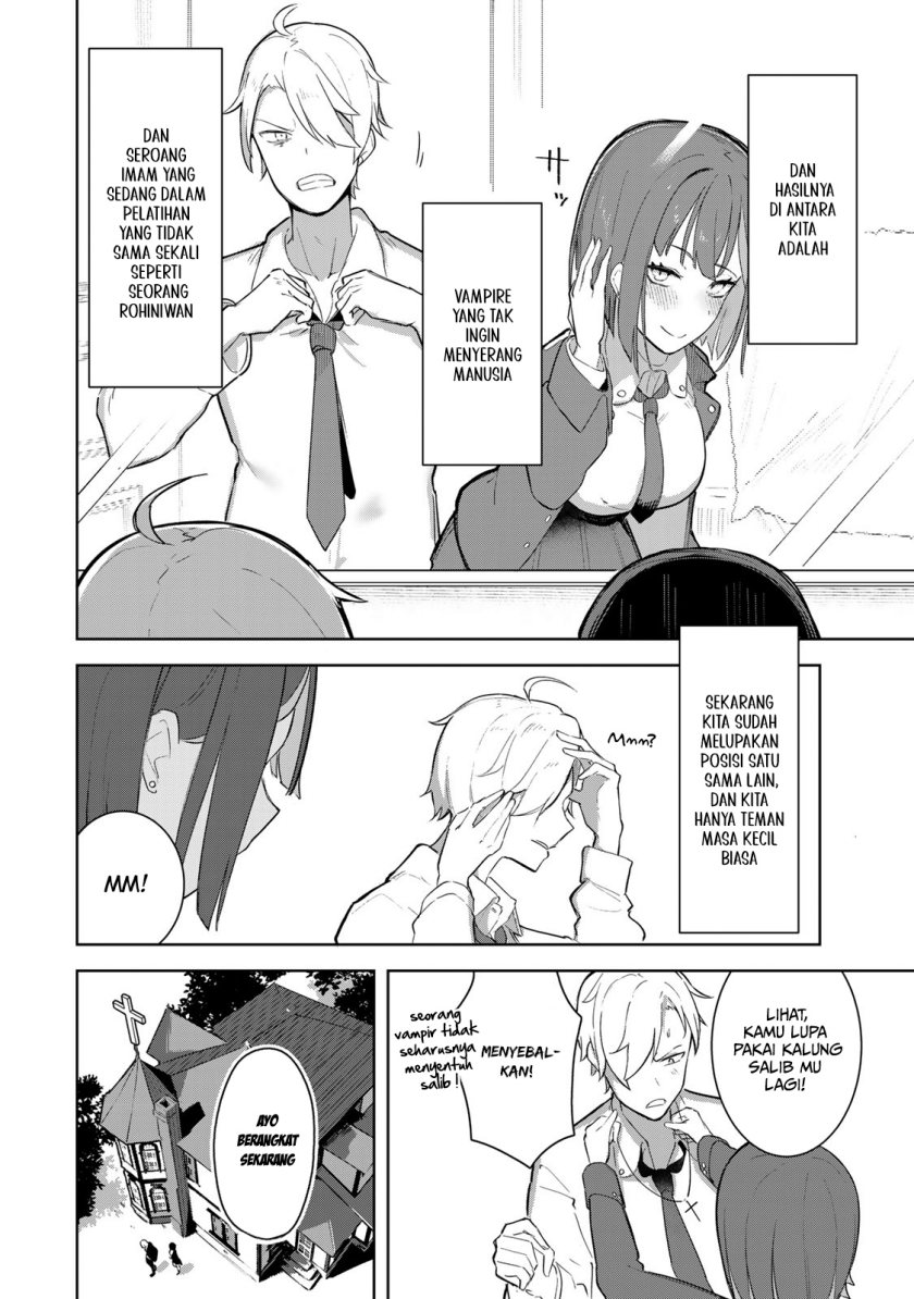 Kyuuketsuki-san wa Chitoraretai Chapter 01 Gambar 8