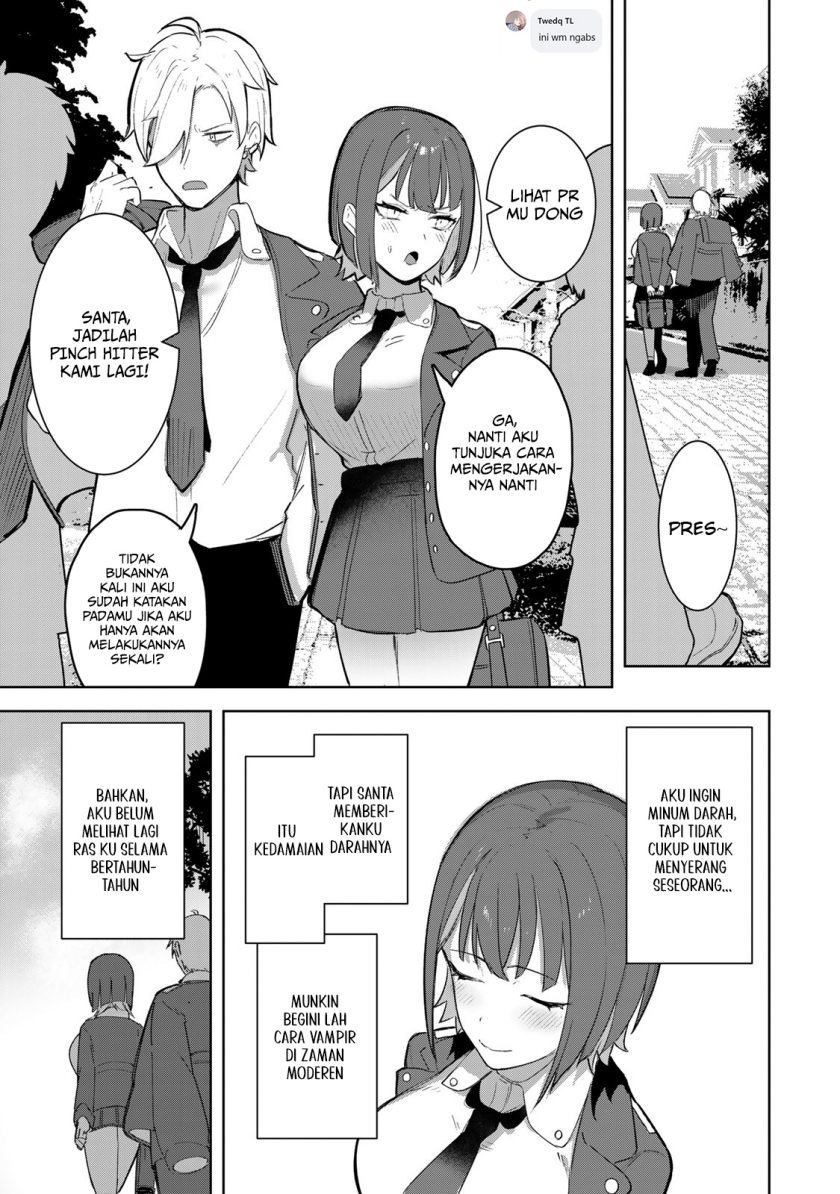 Kyuuketsuki-san wa Chitoraretai Chapter 01 Gambar 9
