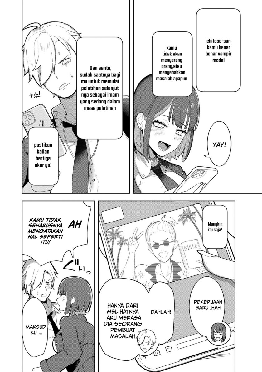 Kyuuketsuki-san wa Chitoraretai Chapter 01 Gambar 12