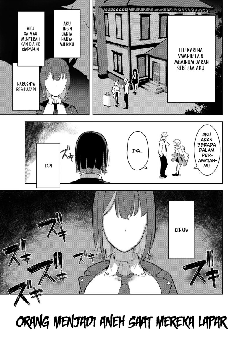 Kyuuketsuki-san wa Chitoraretai Chapter 01 Gambar 34