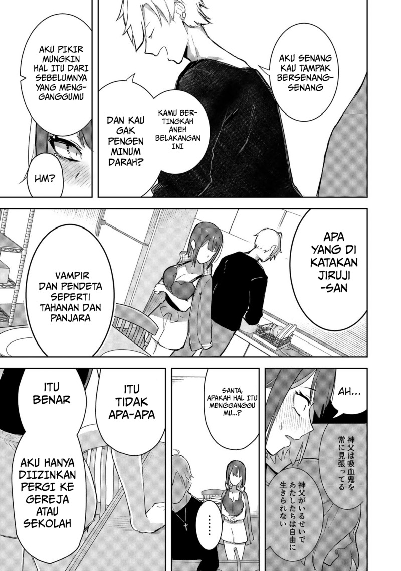 Kyuuketsuki-san wa Chitoraretai Chapter 03 Gambar 11