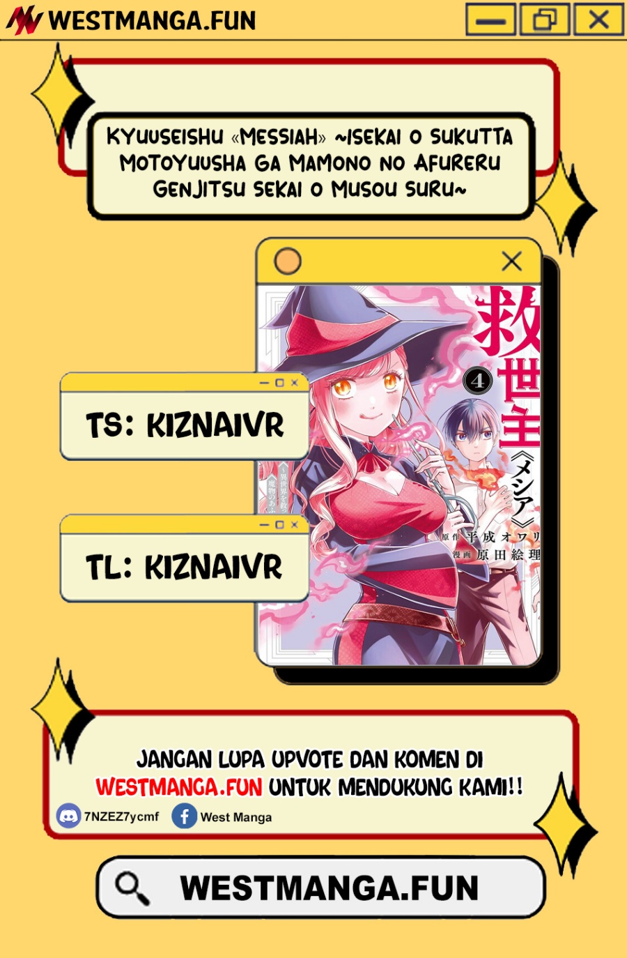 Kyuuseishu (MESHIA) ~Isekai wo Sukutta Moto Yuusha ga Mamono no Afureru Genjitsu Sekai wo Musou suru~ Chapter 44 Gambar 3