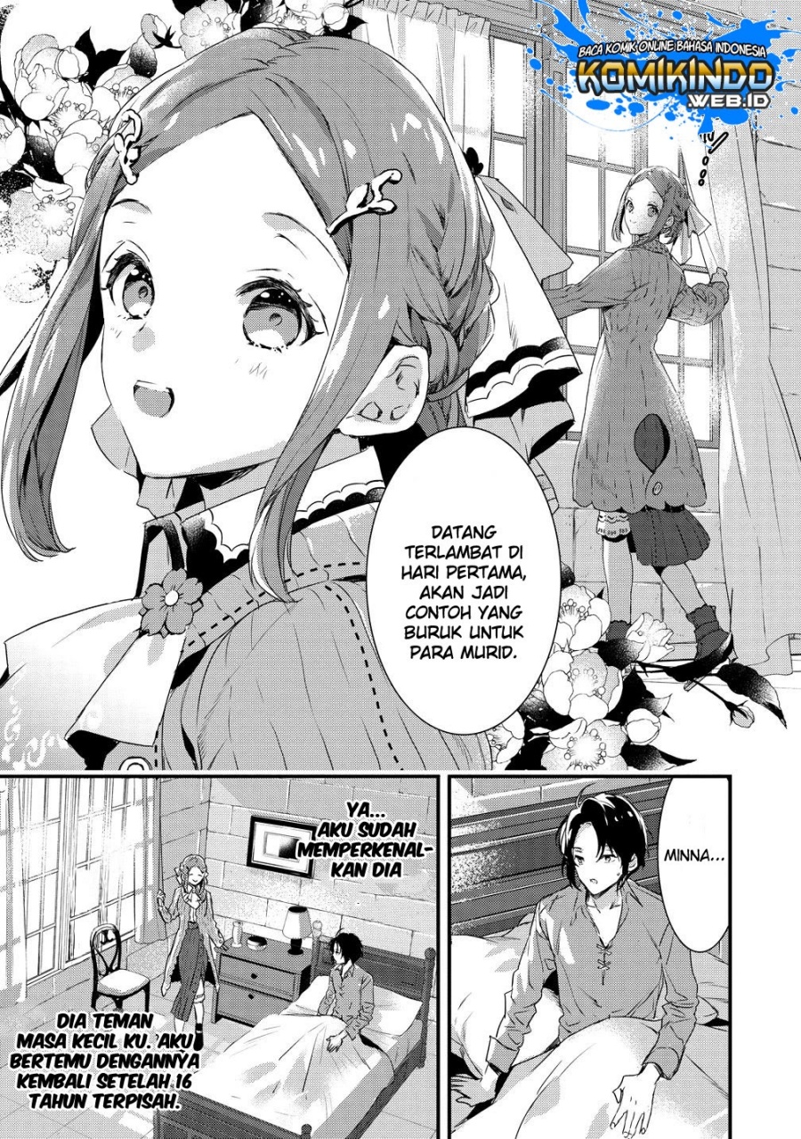 Kyuutei Mahou-shi Kubi ni Nattande, Inaka ni Kaette Mahou-ka no Sensei ni Narimasu Chapter 01.1 Gambar 4