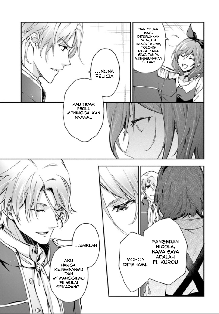 Lady Rose Heimin ni Naritai Chapter 01.3 Gambar 3