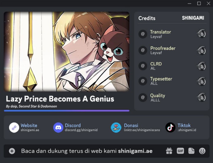 Lazy Prince Becomes a Genius (Reformation of the Deadbeat Noble) Chapter 112 Gambar 1