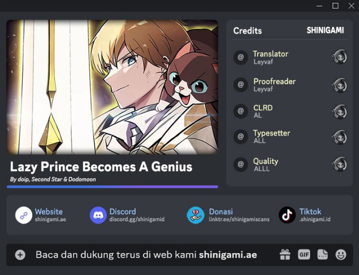 Lazy Prince Becomes a Genius (Reformation of the Deadbeat Noble) Chapter 114 Gambar 1
