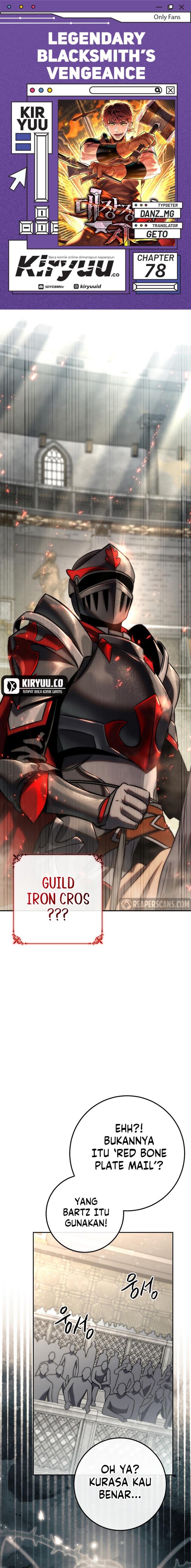 Legendary Blacksmith’s Vengeance Chapter 78 Gambar 1