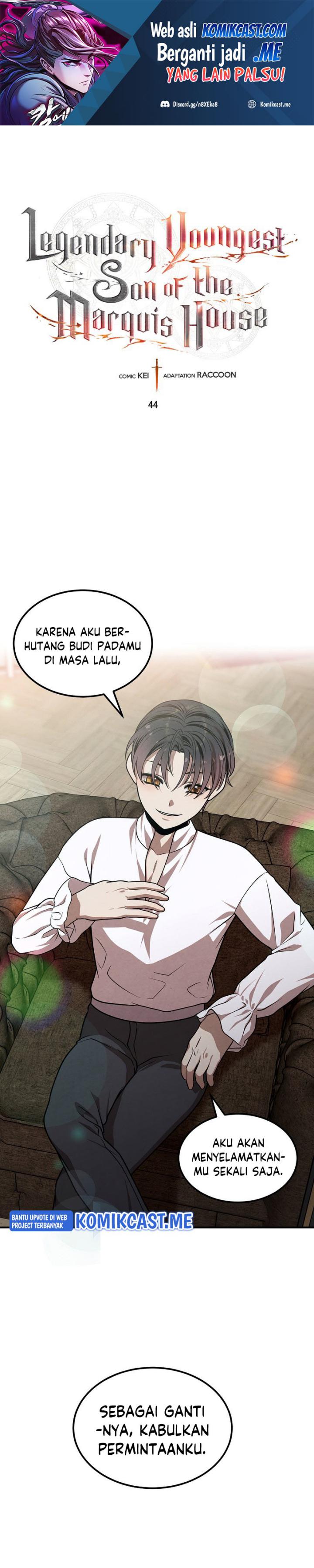 Legendary Youngest Son of the Marquis House Chapter 44 Gambar 2