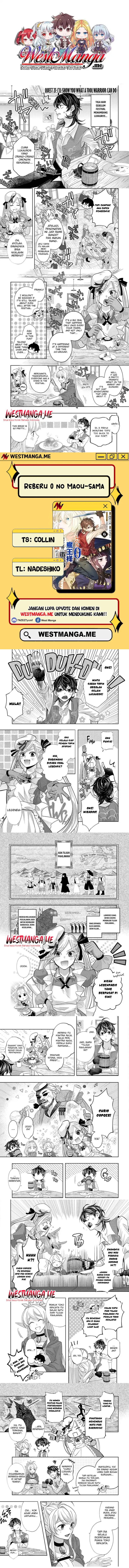 Level 0 Evil King Become the Adventurer In the New World (Reberu 0 no Maou-sama, Isekai de Boukensha wo Hajimemasu) Chapter 27 Gambar 1