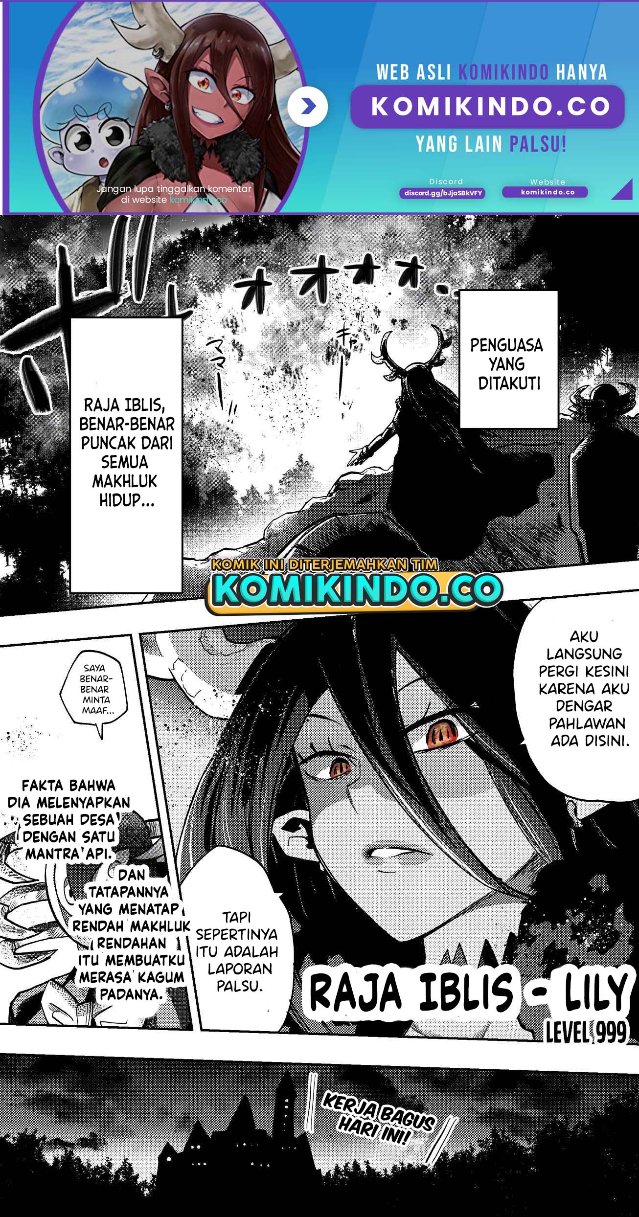 Level 999 Demon Lord And A Level 1 Slime Chapter 02 Gambar 2