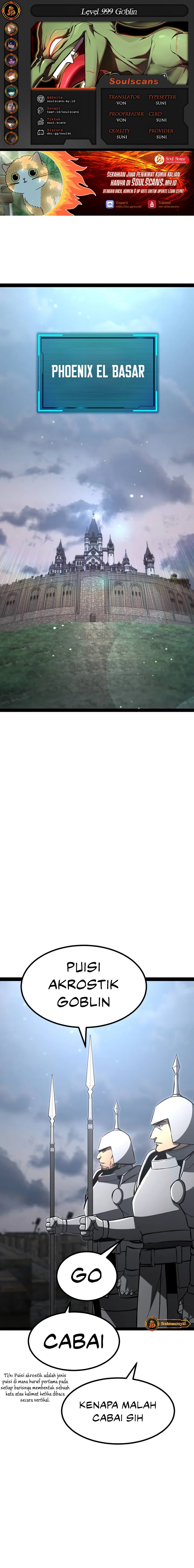 Level 999 Goblin Chapter 15 Gambar 1