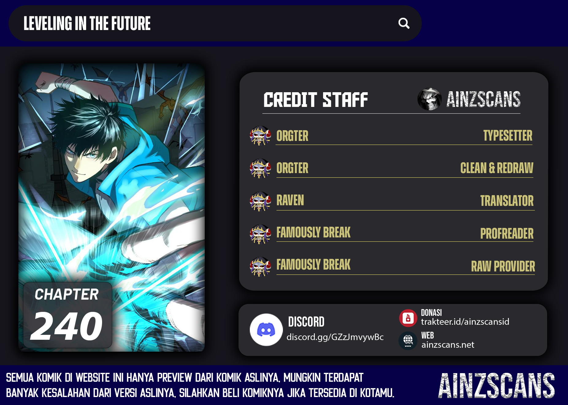 Leveling In The Future (Apex Future Martial Arts) Chapter 240 Gambar 1
