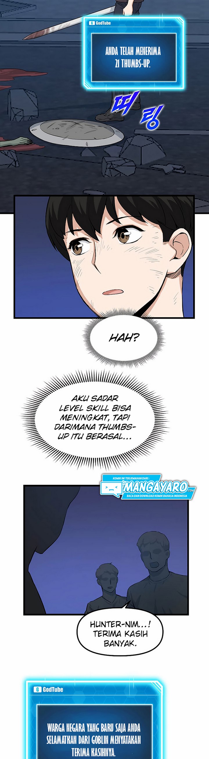 Leveling Up With Likes Chapter 08.1 Gambar 5