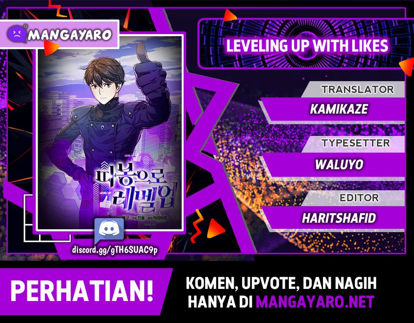Leveling Up With Likes Chapter 44 Gambar 1