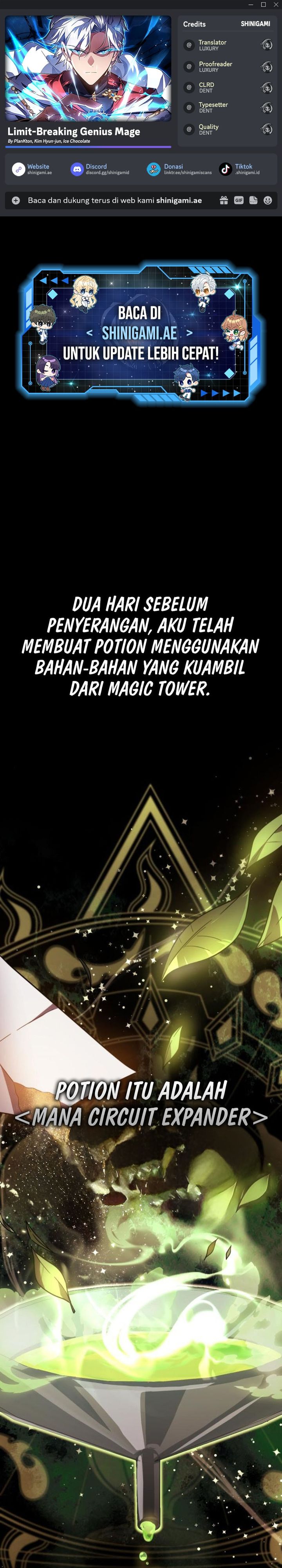 Limit-Breaking Genius Mage Chapter 06 Gambar 1