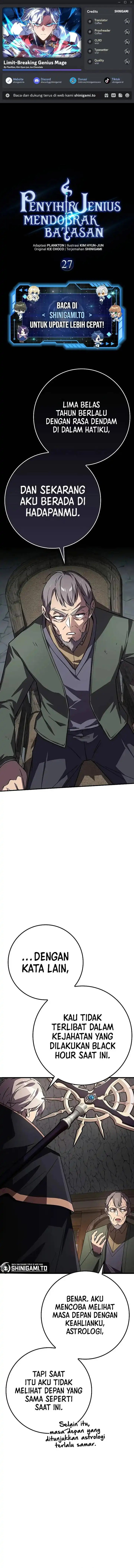 Limit-Breaking Genius Mage Chapter 27 Gambar 1