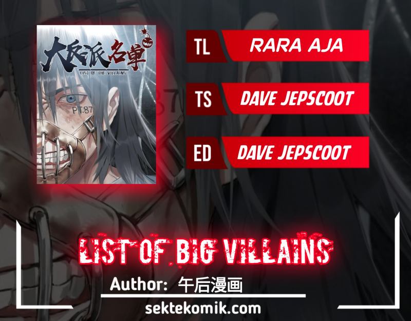 List of Big Villians Chapter 80 Gambar 1