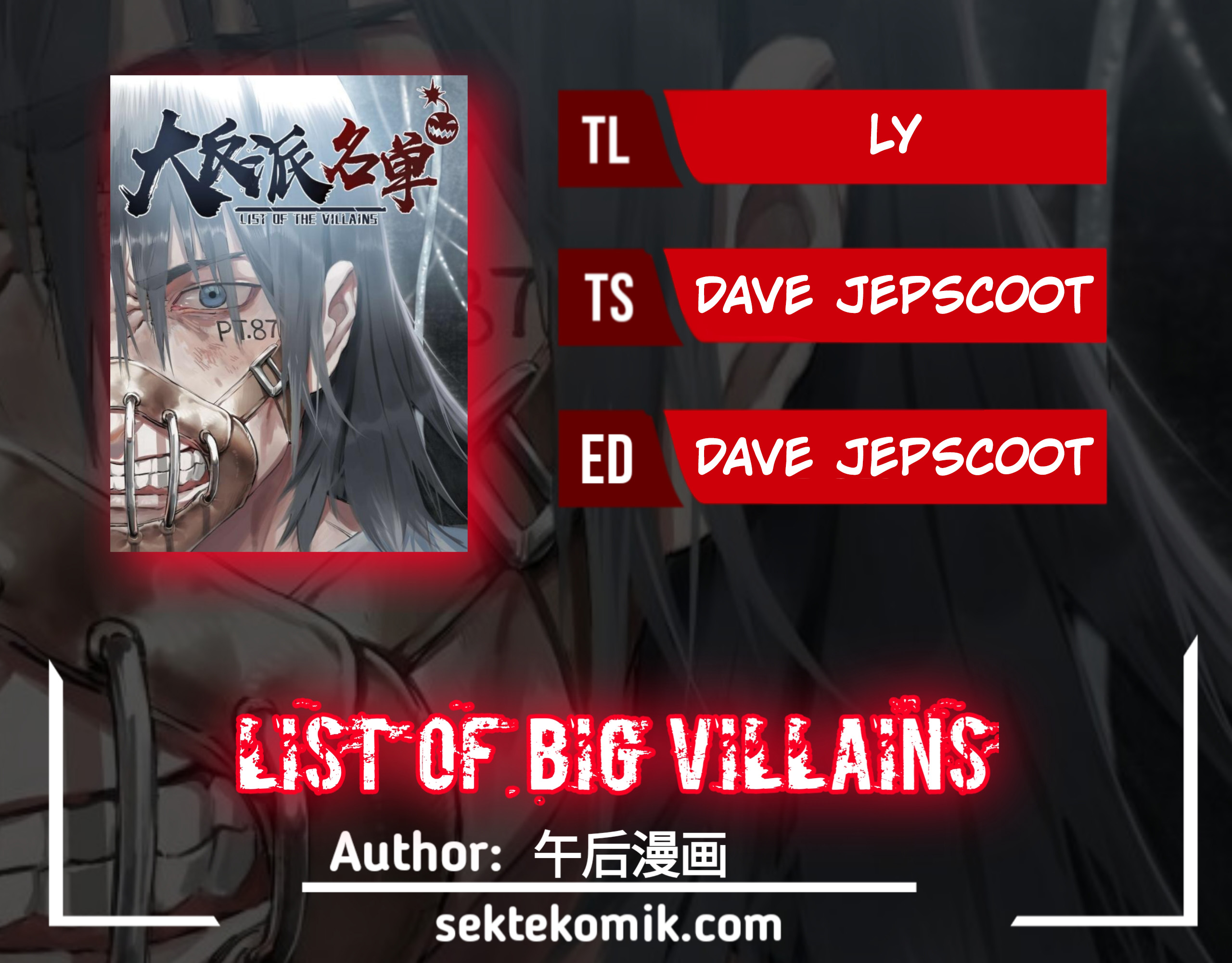 List of Big Villians Chapter 87 Gambar 1