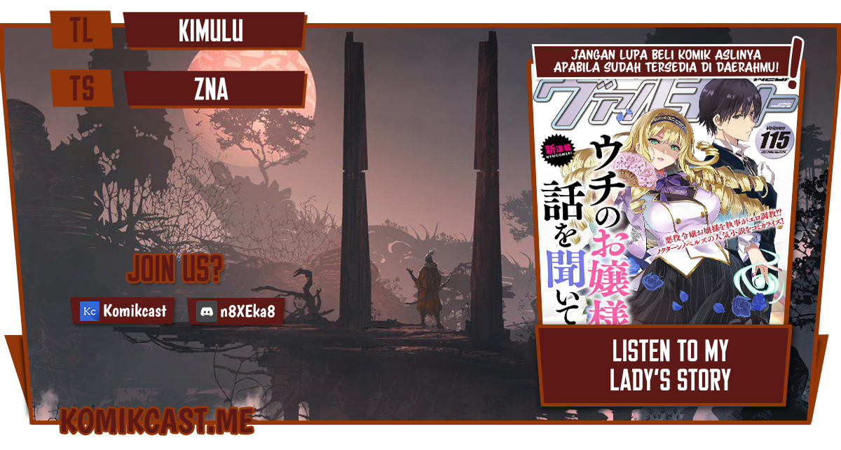 Listen to My Lady’s Story – Villainess Conquest Record – Chapter 03 Gambar 1