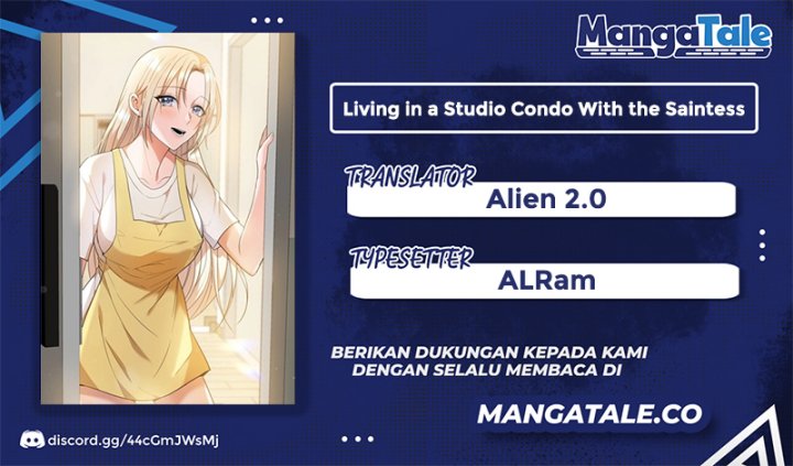 Living in a Studio Condo With the Saintess Chapter 05 Gambar 1