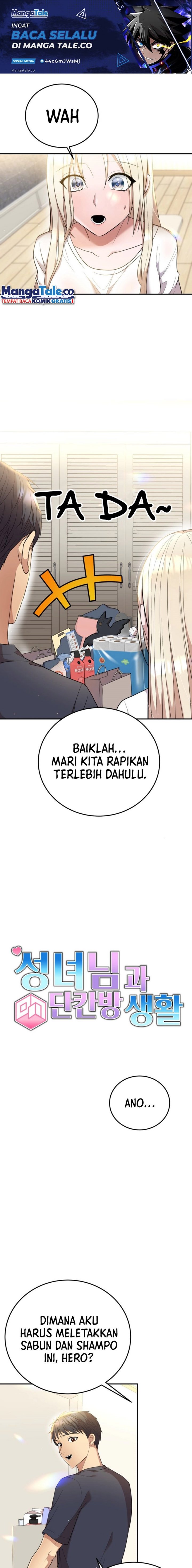 Living in a Studio Condo With the Saintess Chapter 05 Gambar 2
