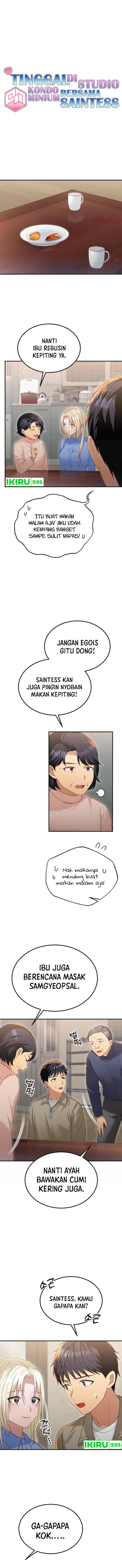 Living in a Studio Condo With the Saintess Chapter 20 Gambar 2