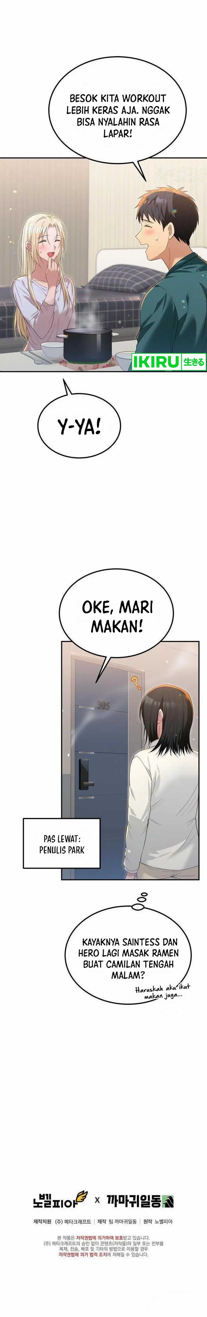 Living in a Studio Condo With the Saintess Chapter 26 Gambar 14