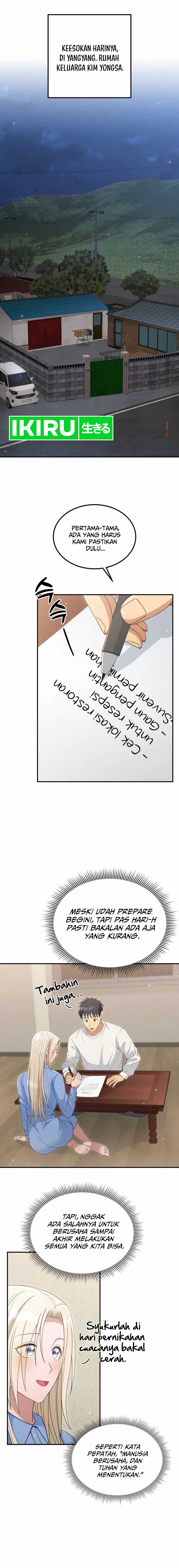Living in a Studio Condo With the Saintess Chapter 45 Gambar 13