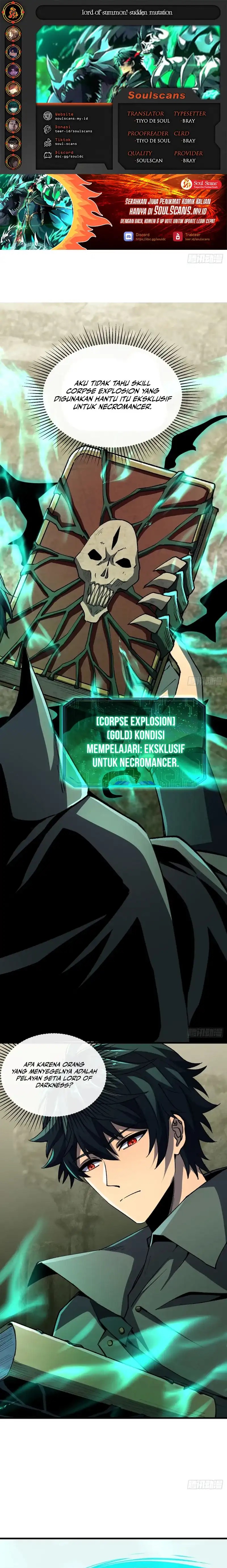 Lord of Summons! Sudden Mutation Chapter 31 Gambar 1