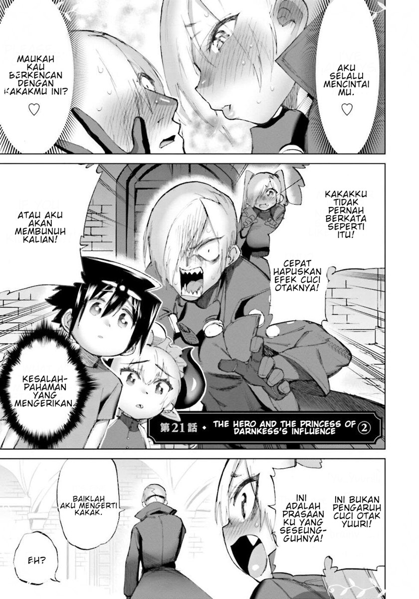 Love Comedy Hero & the Princess of Darkness Chapter 21 Gambar 2