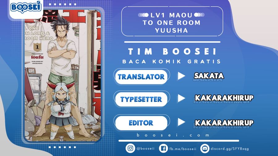 Lv1 Maou to One Room Chapter 02 Gambar 1