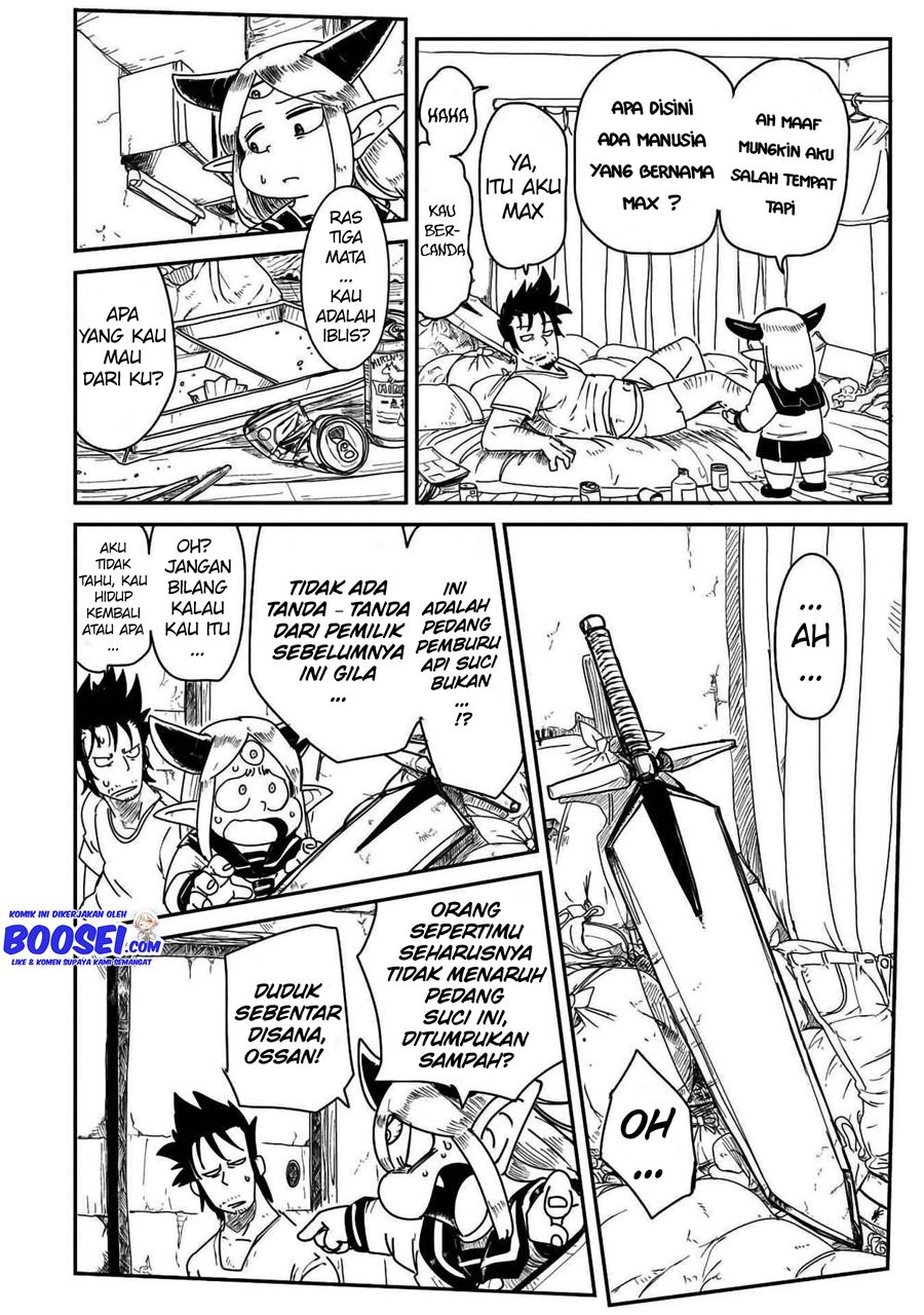 Lv1 Maou to One Room Chapter 02 Gambar 8