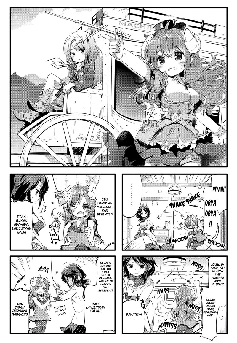 Machikado Mazoku Chapter 06 Gambar 1