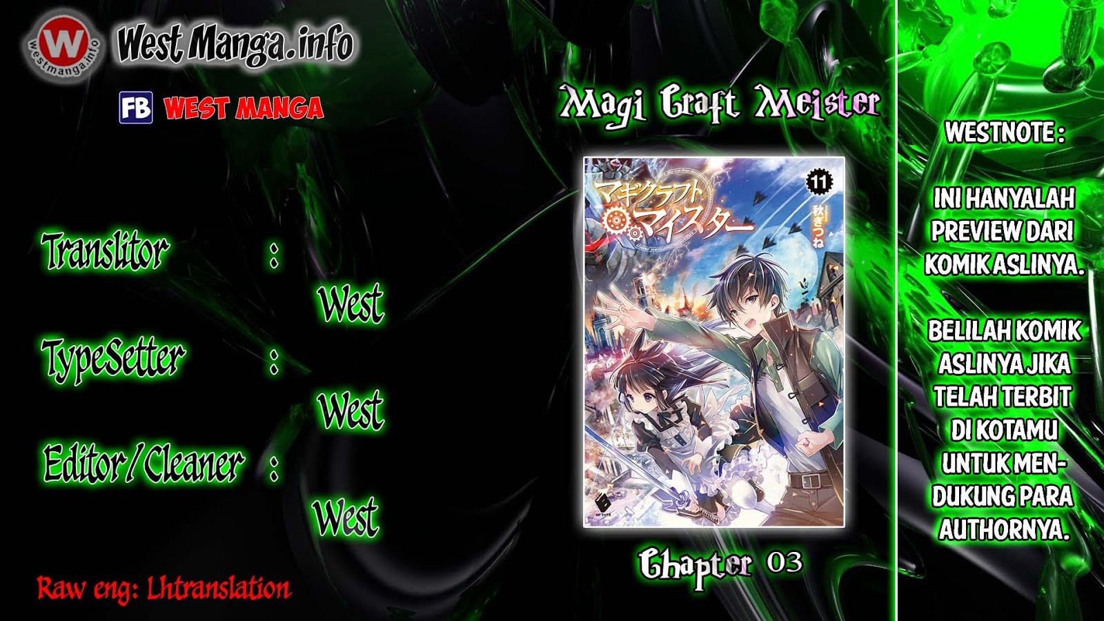 Magi Craft Meister Chapter 03 Gambar 3