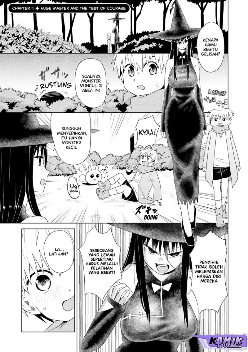 Mahou to Boku to Dekkai Shishou Chapter 11 Gambar 2