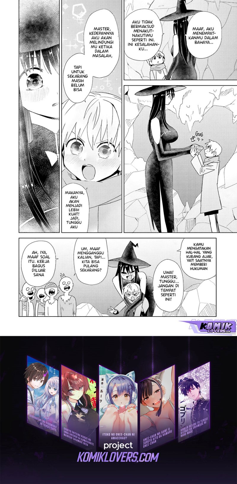 Mahou to Boku to Dekkai Shishou Chapter 11 Gambar 7