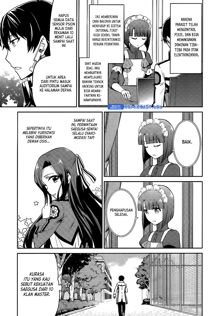 Mahouka Koukou no Rettousei: Double Seven-hen Chapter 09 Gambar 12