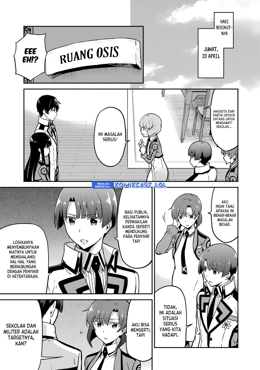 Mahouka Koukou no Rettousei: Double Seven-hen Chapter 14 Gambar 8