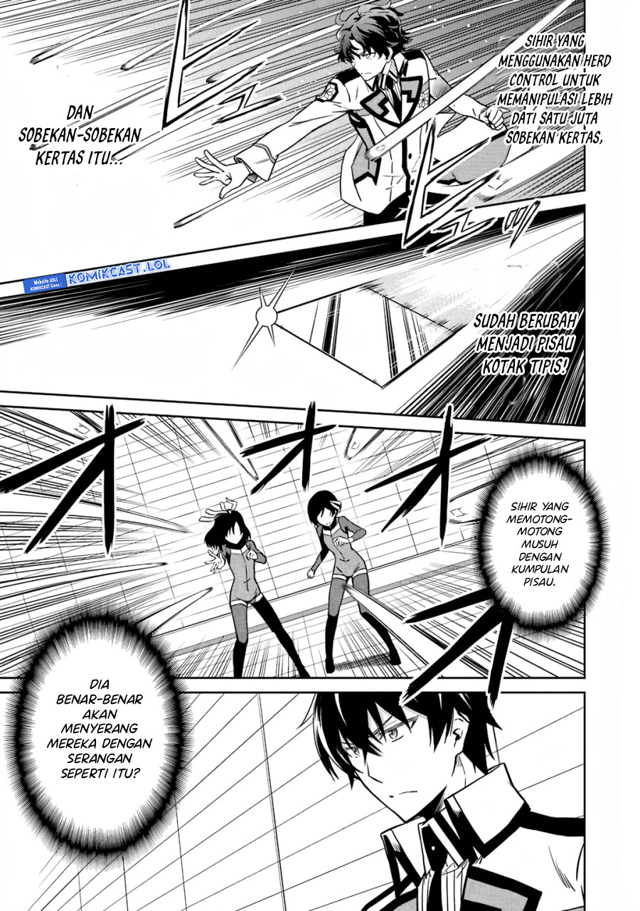 Mahouka Koukou no Rettousei: Double Seven-hen Chapter 23 Gambar 4