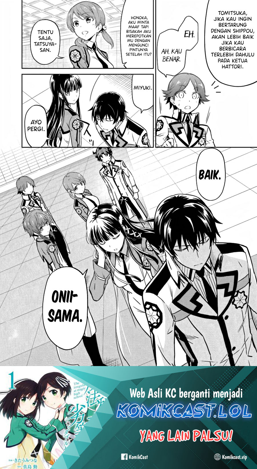 Mahouka Koukou no Rettousei: Double Seven-hen Chapter 24 Gambar 17