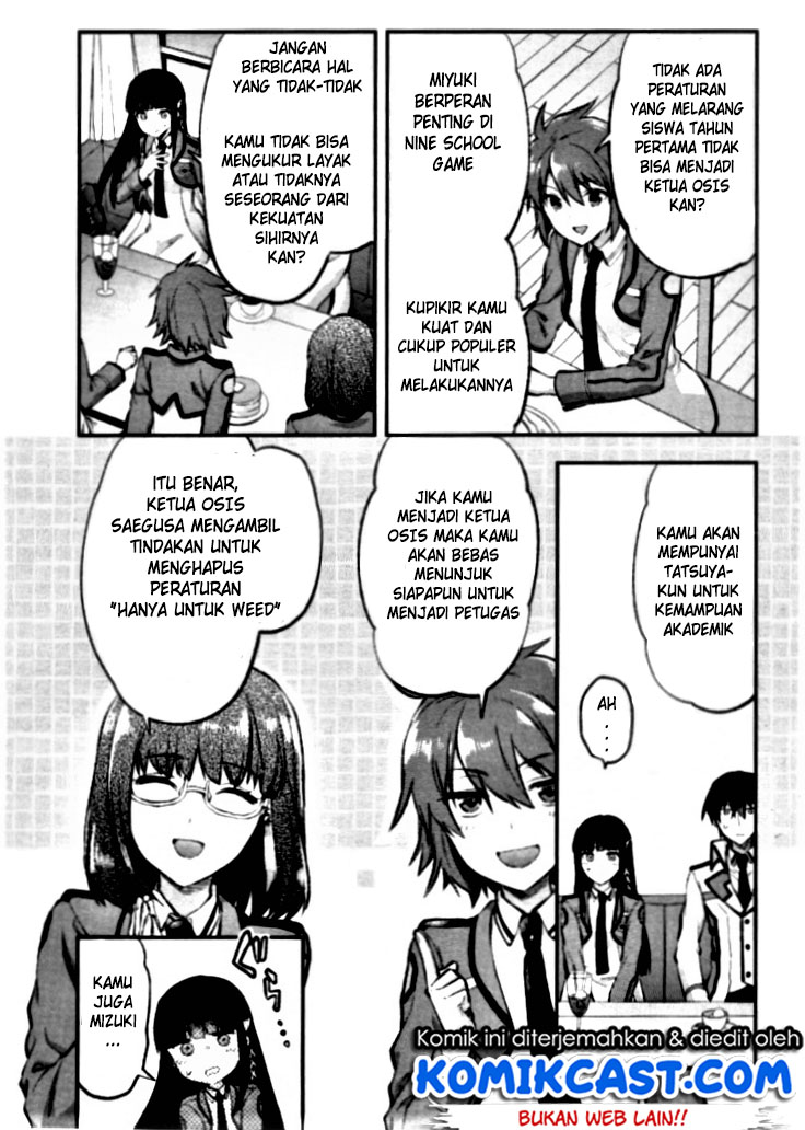 Mahouka Koukou no Rettousei – Kaichou Senkyo-hen Chapter 02 Gambar 7