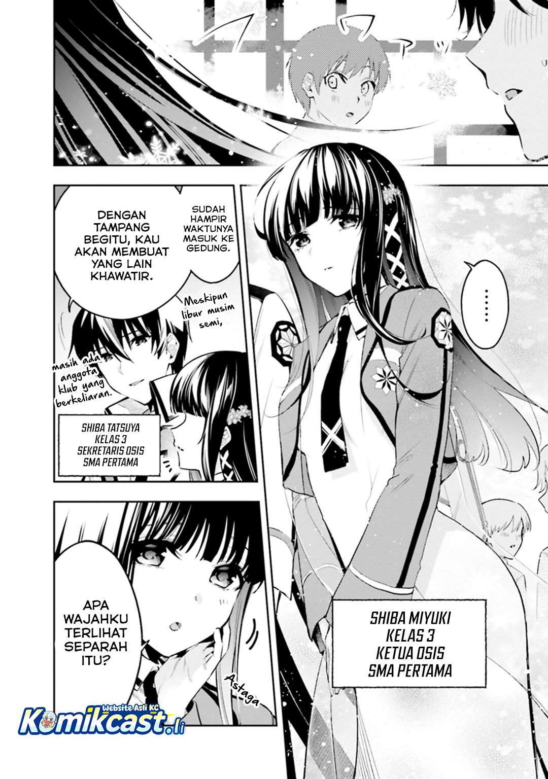 Mahouka Koukou no Rettousei – Douran no Joushou-hen Chapter 01 Gambar 7