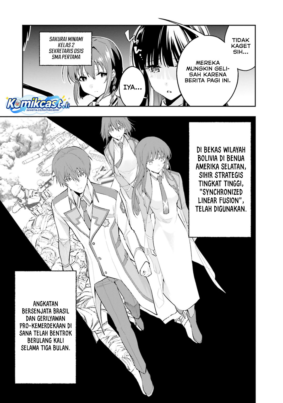 Mahouka Koukou no Rettousei – Douran no Joushou-hen Chapter 01 Gambar 8