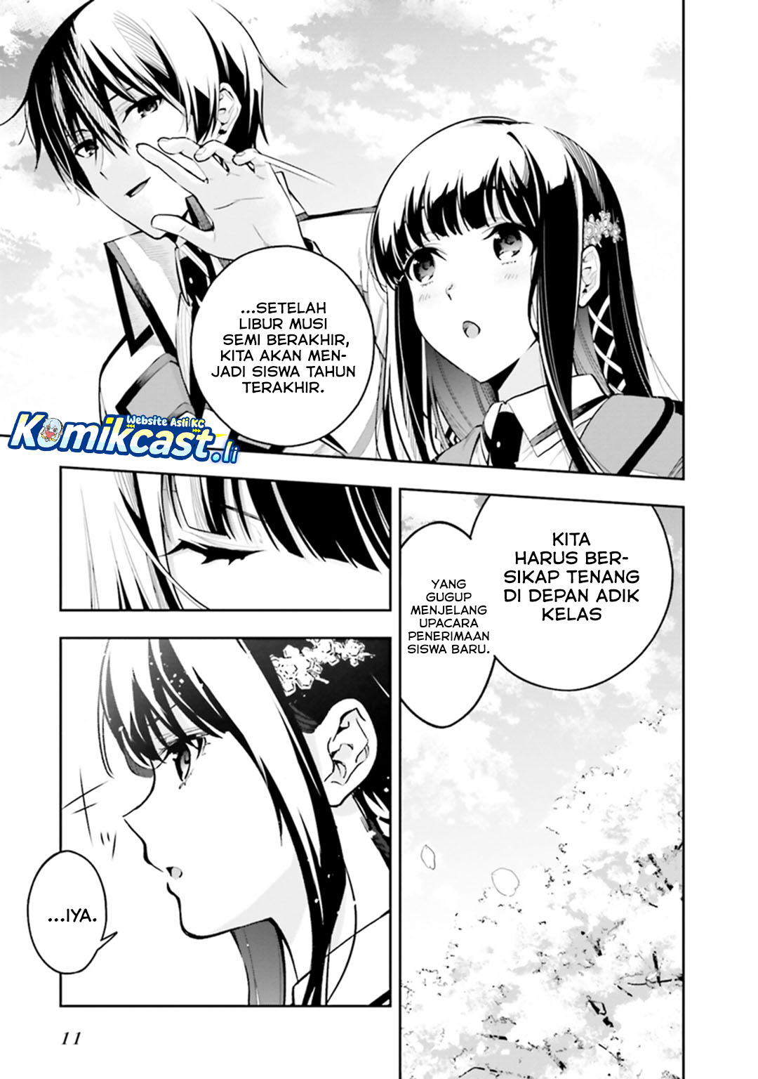 Mahouka Koukou no Rettousei – Douran no Joushou-hen Chapter 01 Gambar 12