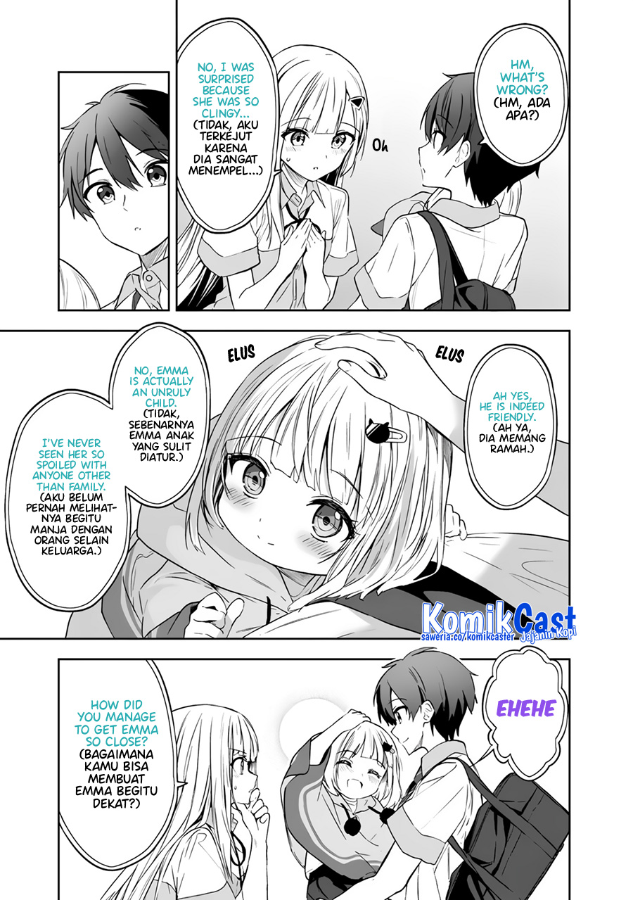 Maigo ni Natteita Youjo o Tasuketara, Otonari ni Sumu Bishoujo Ryuugakusei ga Ie ni Asobi ni Kuru You ni Natta Ken ni Tsuite Chapter 02 Gambar 14